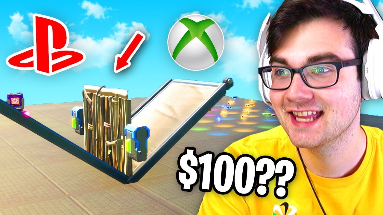 I Hosted a 1v1 Tournament with CONSOLE PLAYERS ONLY for $100 in Fortnite... (underrated)