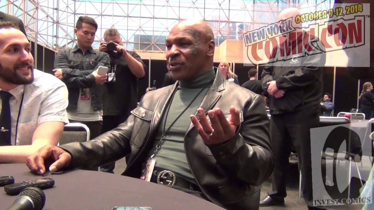 InvestComics at NYCC 2014 with Mike Tyson