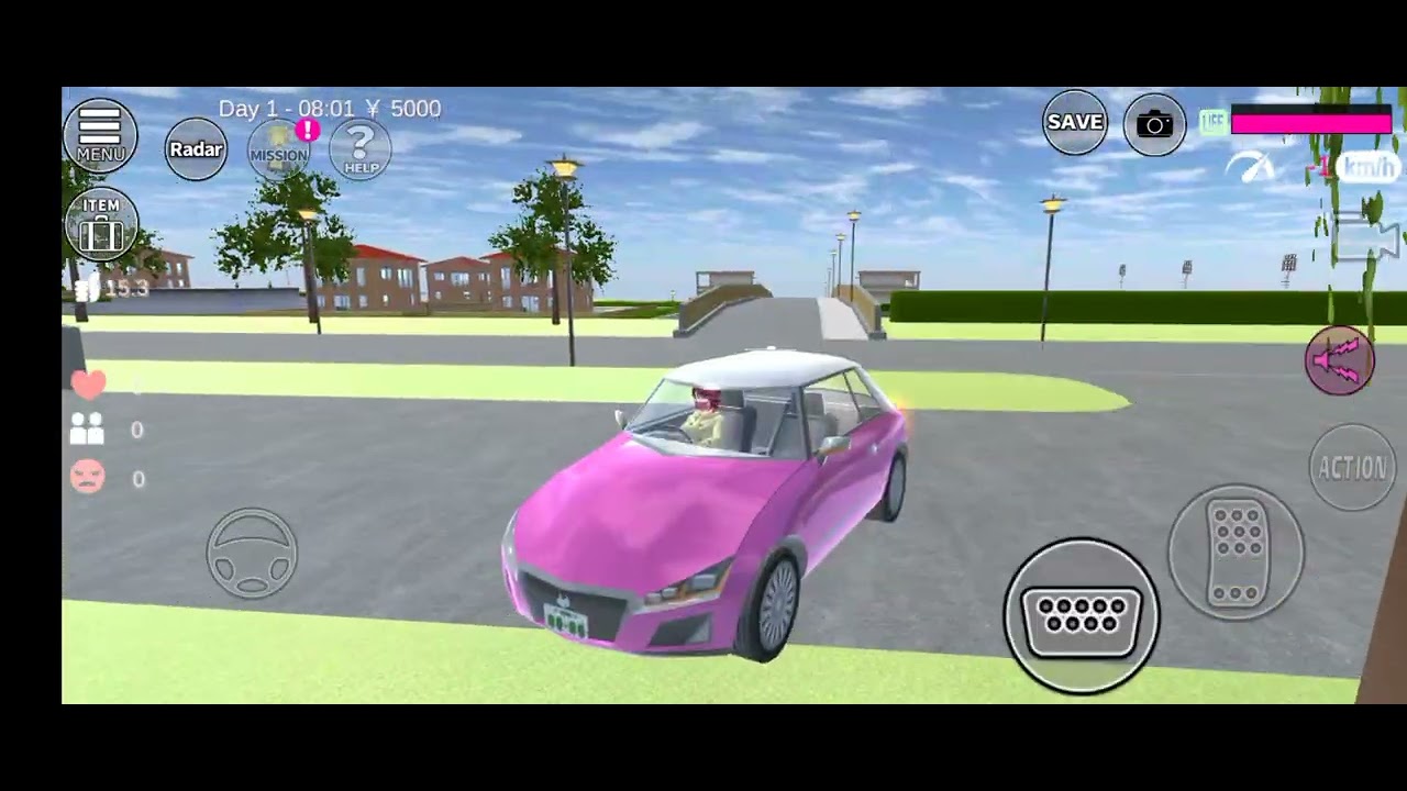 This is Sakura school simulator new home 