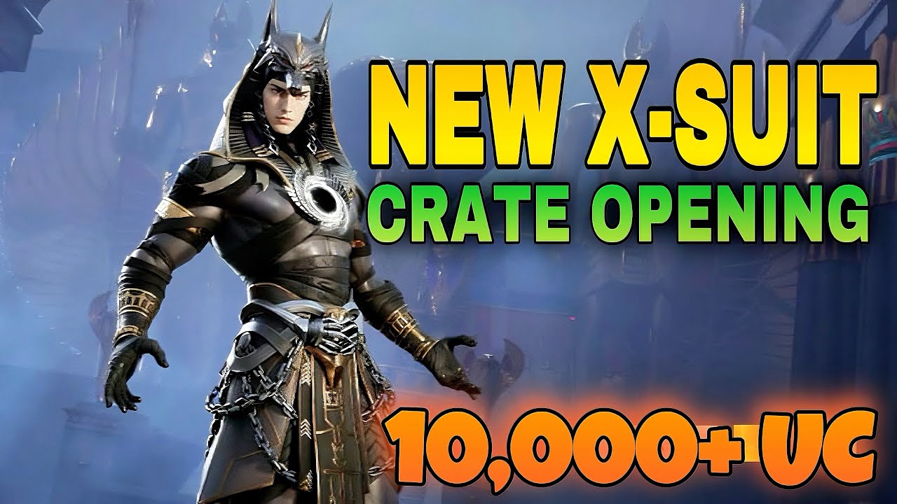 10,000+ UC NEW X-SUIT CRATE OPENING | PART 1 | BGMI |