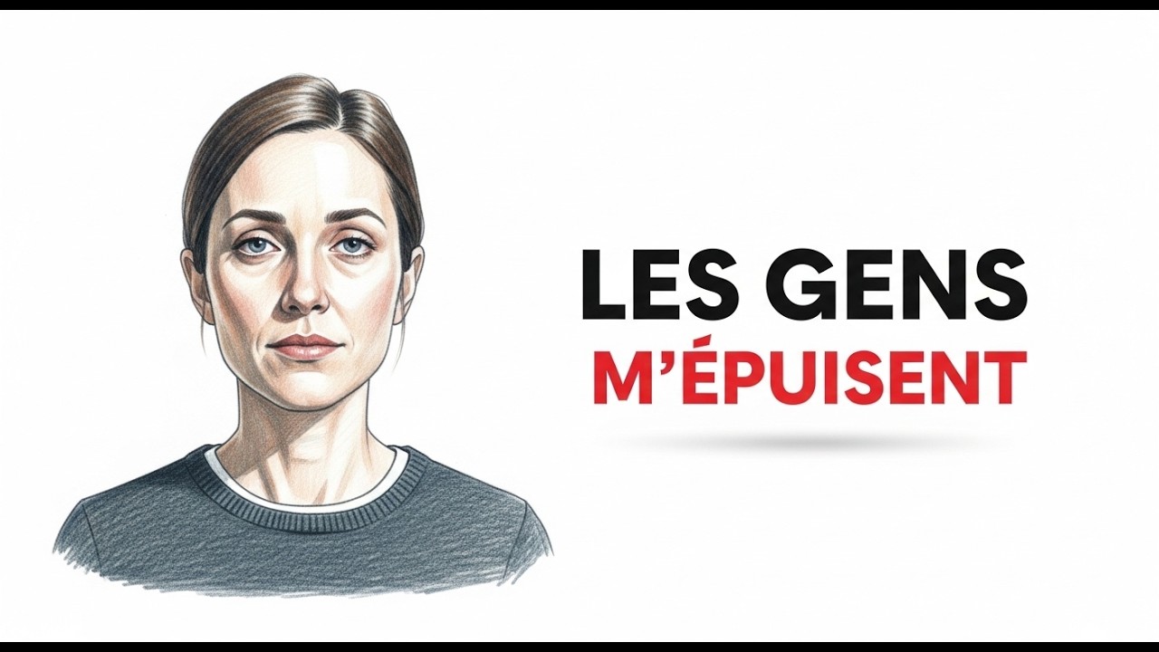 Les gens m’épuisent… et je culpabilise