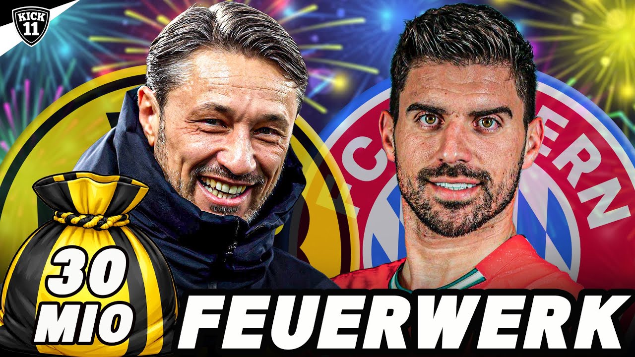 BVB GELINGT TOP-TRANSFER! BAYERN ARBEITET an NEVES-DEAL! | KickNews