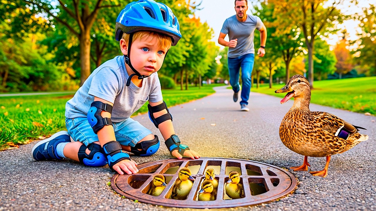 A MOTHER DUCK Asked for HELP — and This BOY Was the Only One Who LISTENED 🦆
