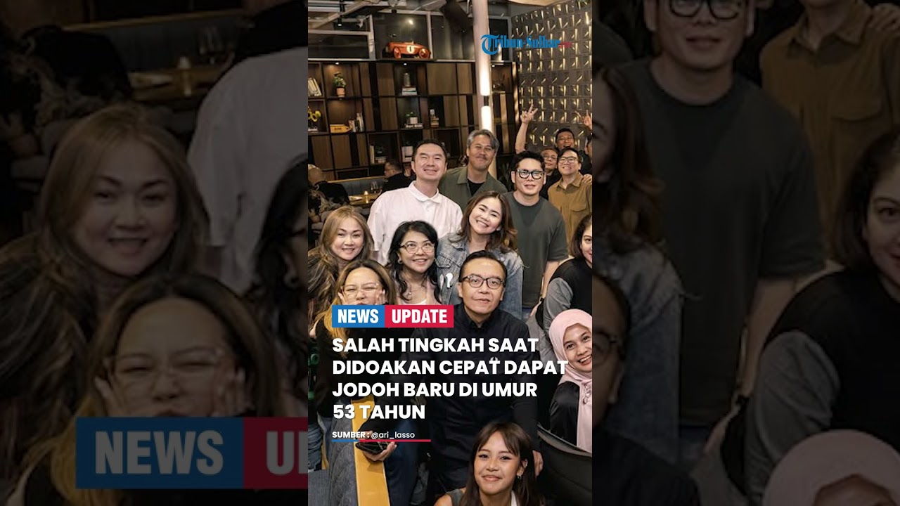 Salah Tingkah saat Didoakan Cepat Dapat Jodoh Baru di Umur 53 Tahun
