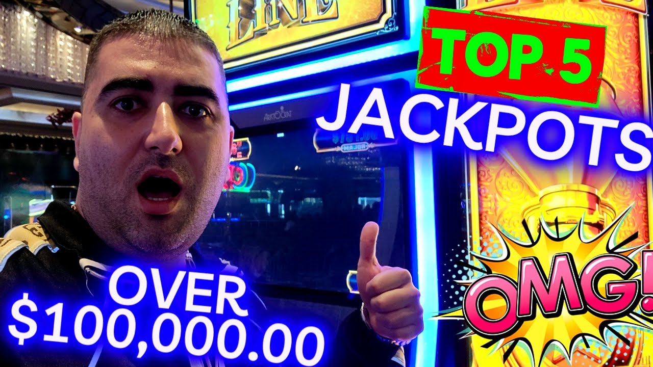 Top 5 JACKPOTS In 2022 ➡ Over $100,000.00 Wins Part-1