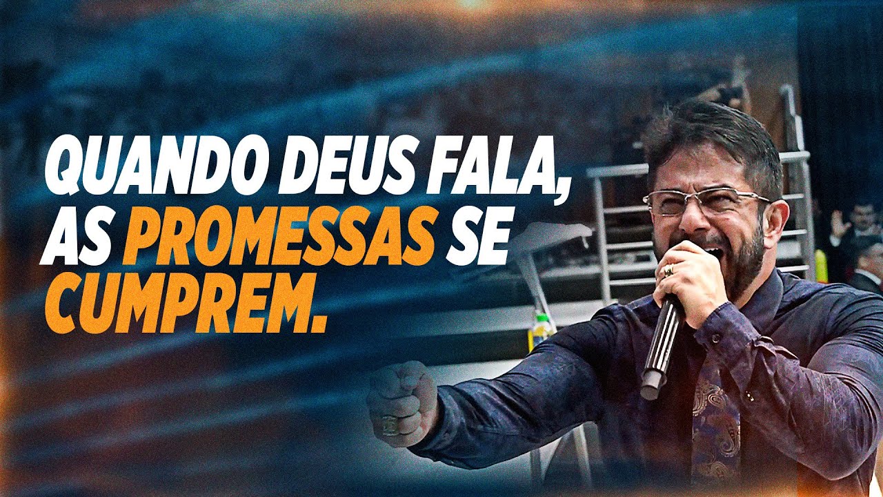 QUANDO DEUS FALA, AS PROMESSAS SE CUMPREM. - Apóstolo Luiz Henrique l Campanha Dos Milagres