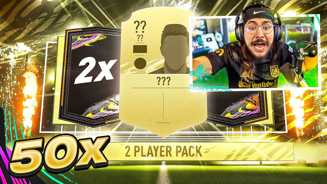 50 x 2 PLAYER PACKS!! NO WAY!! FIFA 21