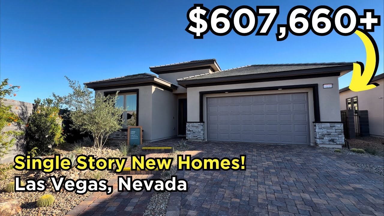 Одноэтажные новые дома в Лас-Вегасе на продажу | Capella at Sunstone