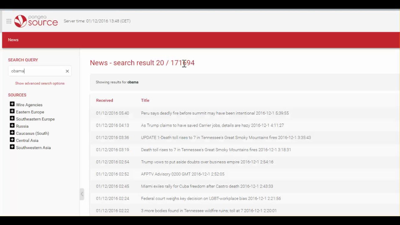 source search numbers of results changing