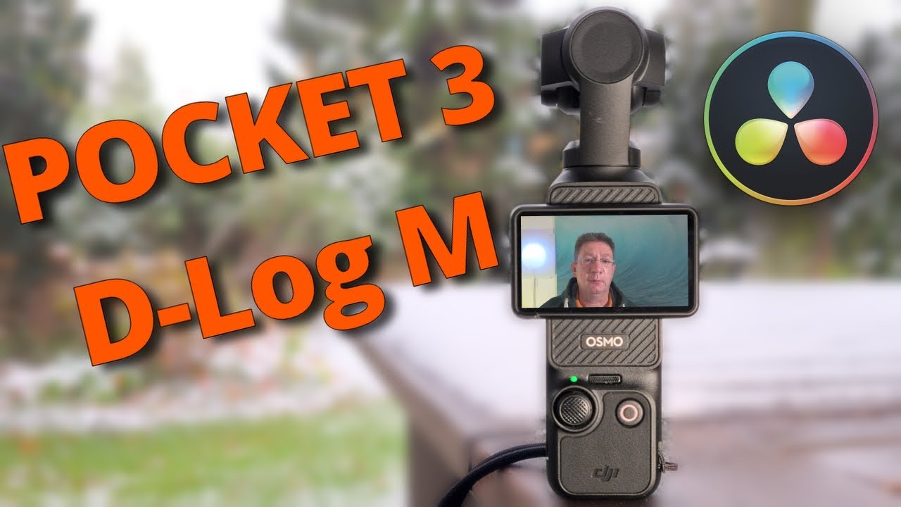 DJI Pocket 3 | D-LOG M Color Mode | BEST SOLUTION in DaVinci Resolve