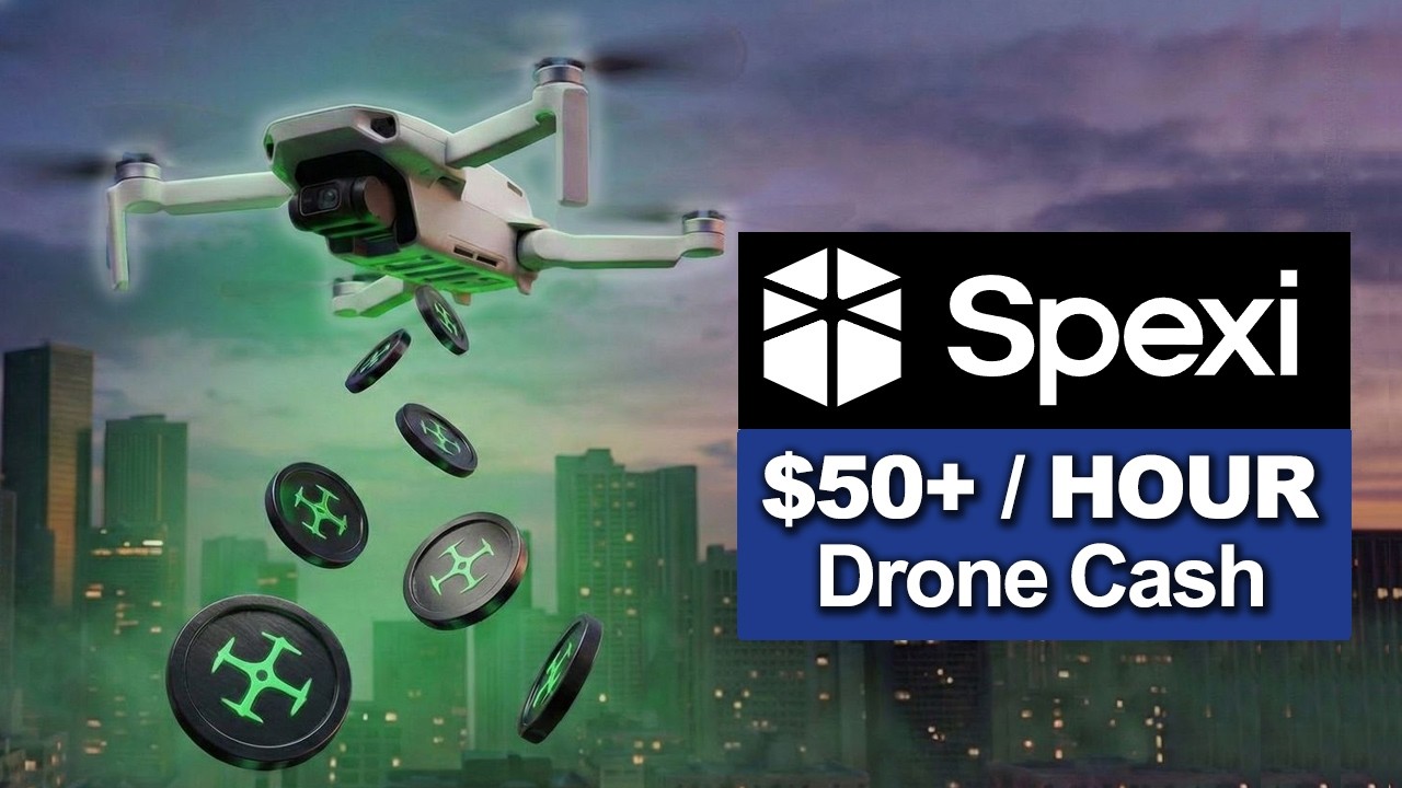 Зарабатывайте 40–70 долларов в час, управляя своим дроном? Обзор Spexi.