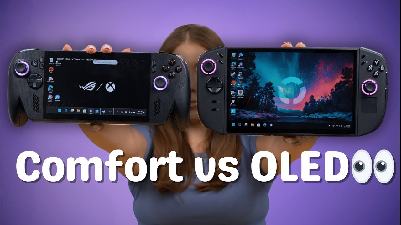 ROG Xbox Ally X против Legion Go 2 — комфорт или OLED?