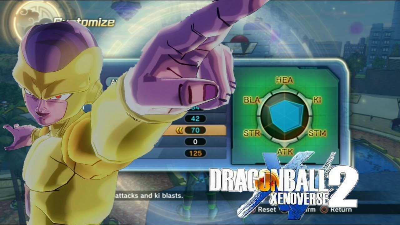 Ultimate Frieza Race Ki-Blast Troll Build | x100 Big Bang Kamehameha OP | DragonBall Xenoverse 2