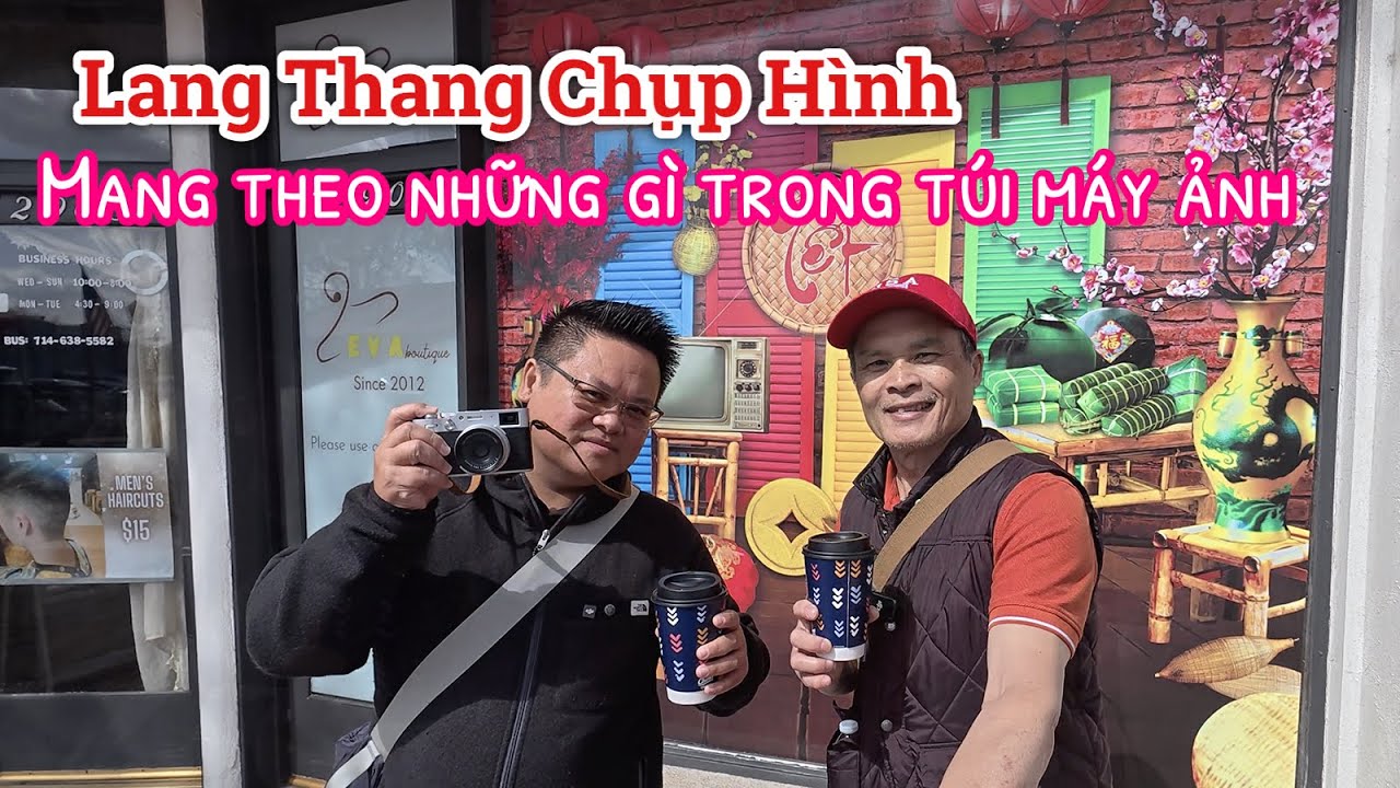 Lang Thang Chụp Hình, Mang Theo Những Gì Trong Túi Máy Ảnh