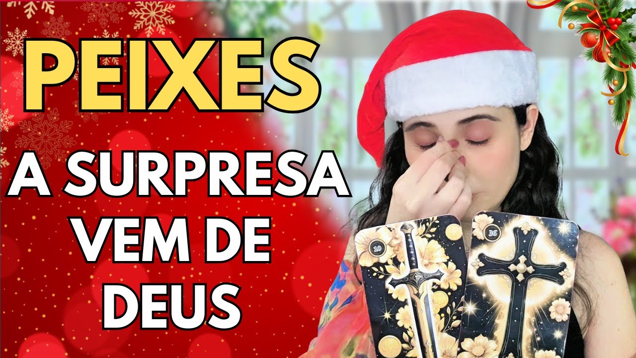 ♓PEIXES🌟LEITURA EMOCIONANTE QUE VAI TE FAZER CHORAR😭DEUS SABE A SUA DOR E ENXUGA SUAS L&Aacute;GRIMAS🌈