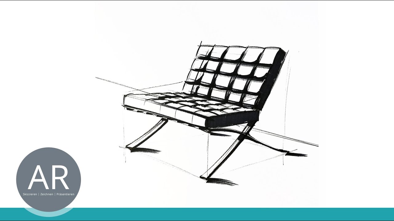#24 BAUHAUS Adventskalender – Barcelona Chair. Intensivkurs Mappe Innenarchitektur PBSA Düsseldorf