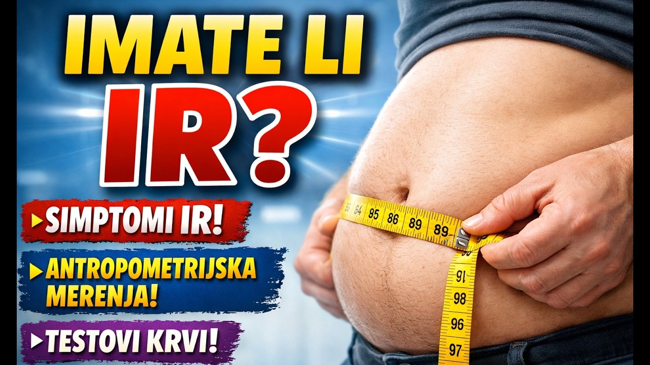 SAM svoj doktor, PROVERI da li imaš insulinsku rezistenciju