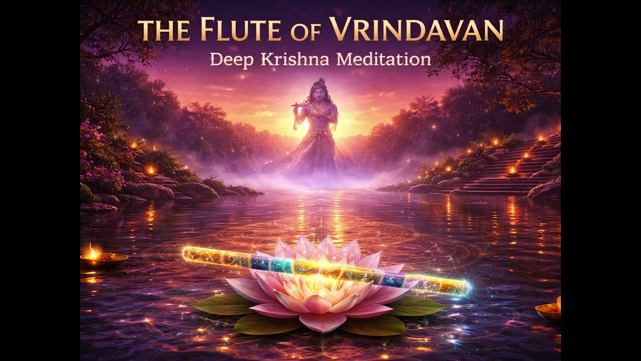 the flute of vrindavan | raga shree & todi fusion | deep krishna meditation