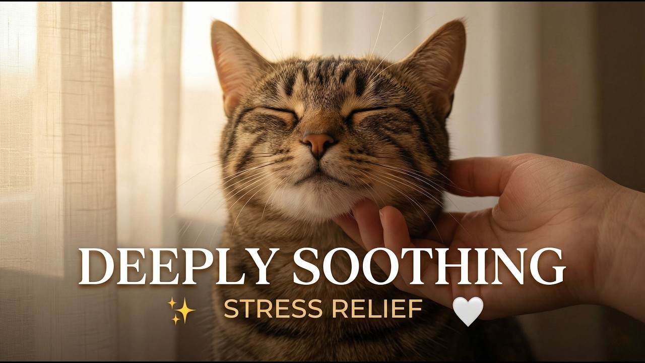Deeply Soothing Music for Cats 🌿 Stress Relief & Feline Anxiety 🐾 Sleep Sounds 💤