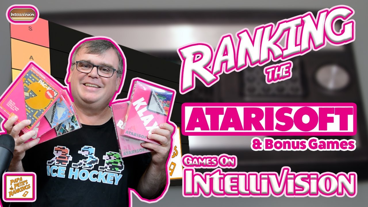 Ranking the Atarisoft Games on Intellivision - Papa Pete's Rankings