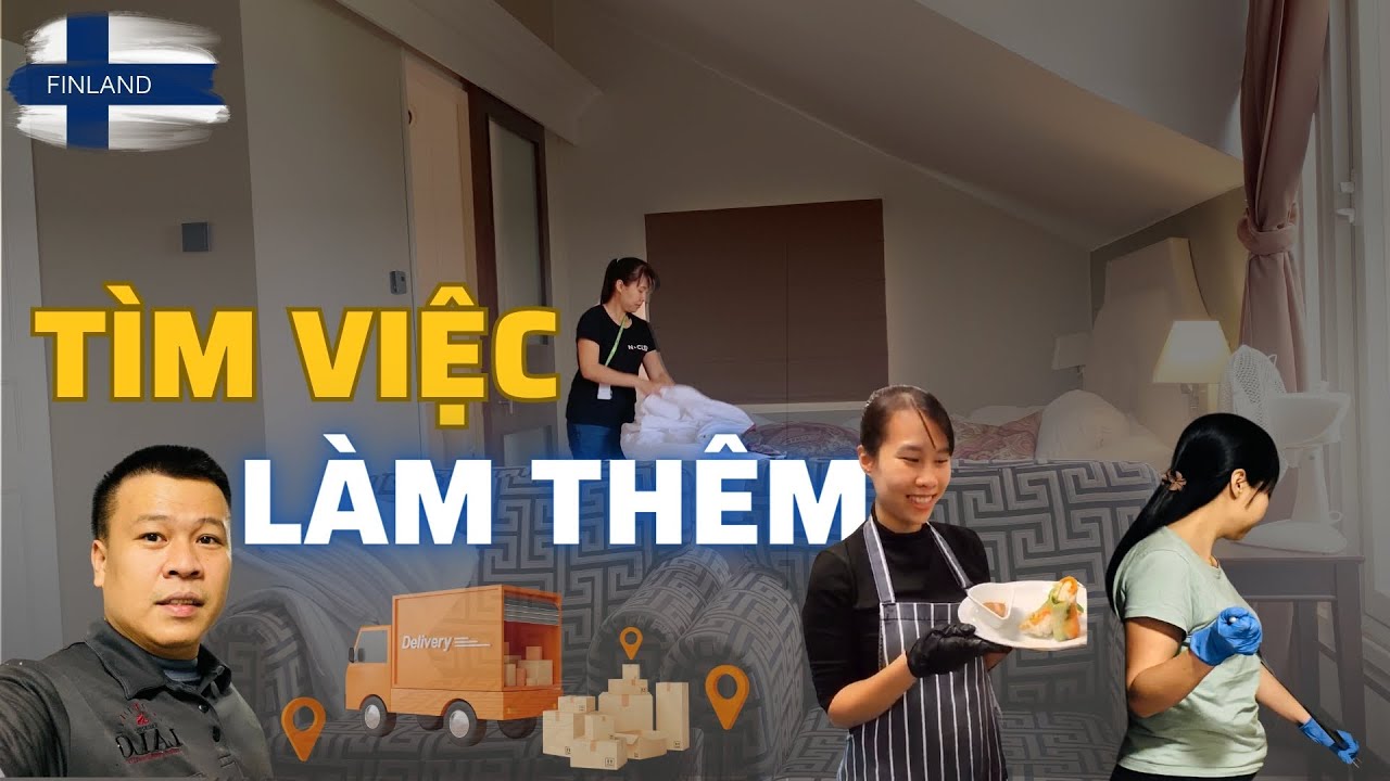 Kinh nghiệm xin việc làm thêm tại Phần Lan | Cách xin thực tập 270h lương 80 triệu đ + 10 tín chỉ.