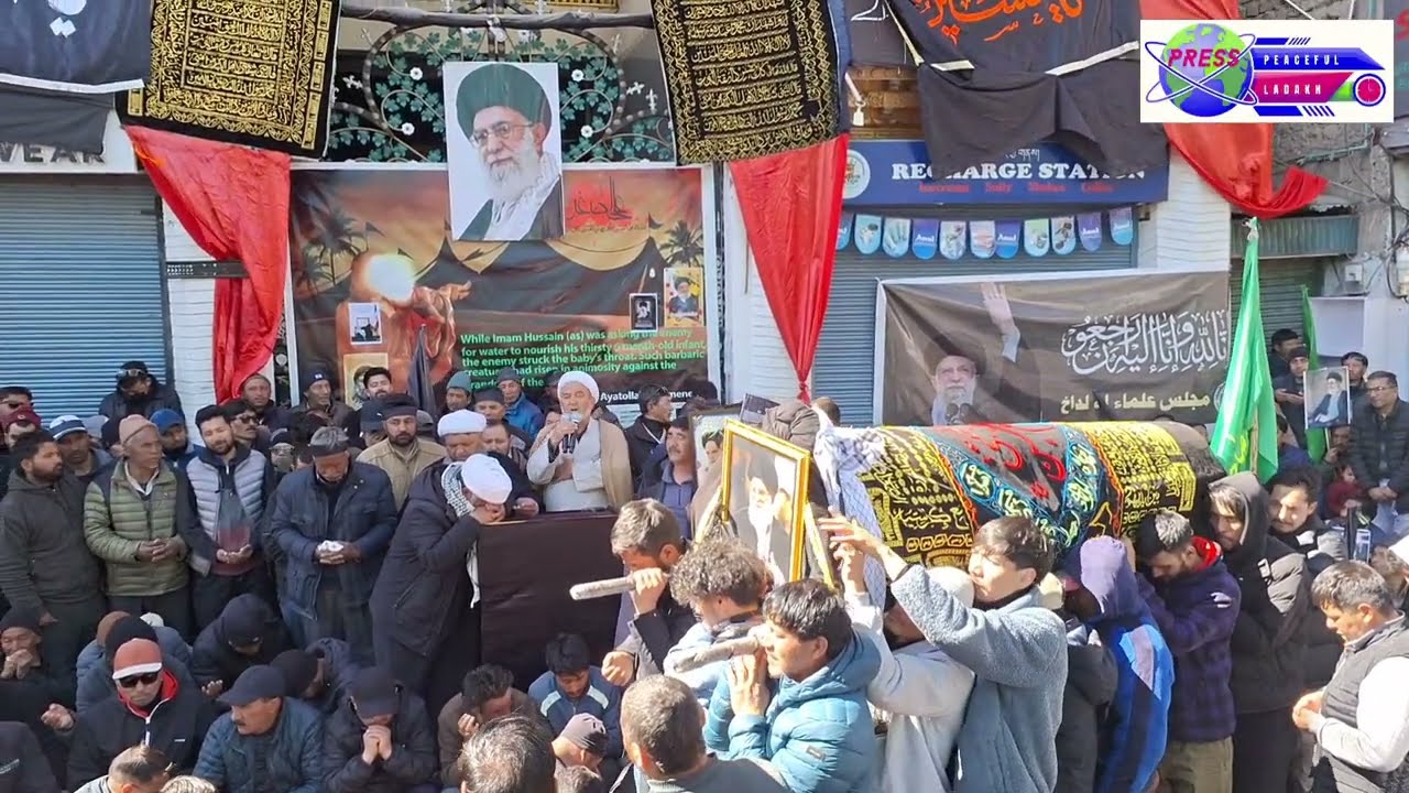 Shahadat e Hasrat Ayatullah Usma Sayd Ali Imam e Khamnai at Imambara Leh UT namaste 01/03/2026.