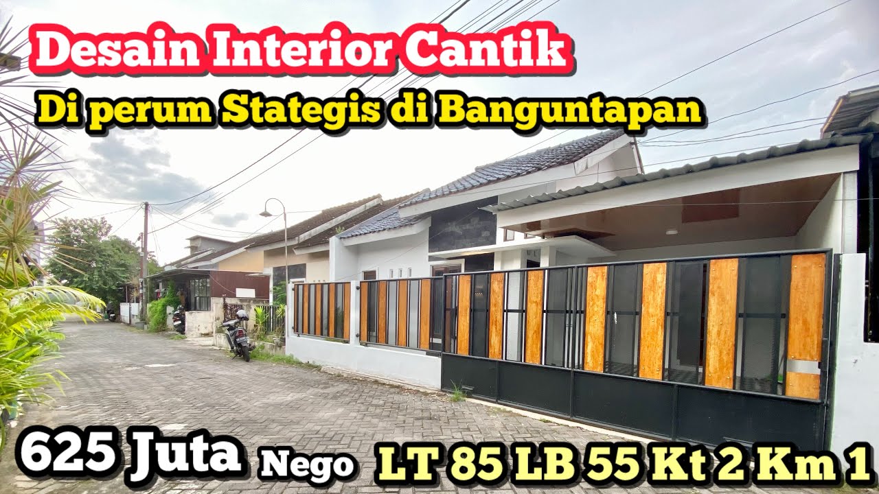 Rumah MURAH Nyaman di Perum STRATEGIS Banguntapan Bantul Yogyakarta 