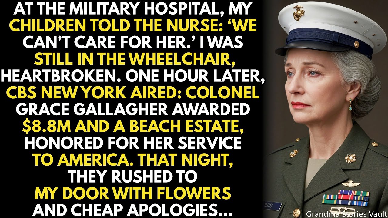 WE CAN'T CARE FOR HER, they said. 1hr later CBS News aired: She got $8.8M & a beach house. They came