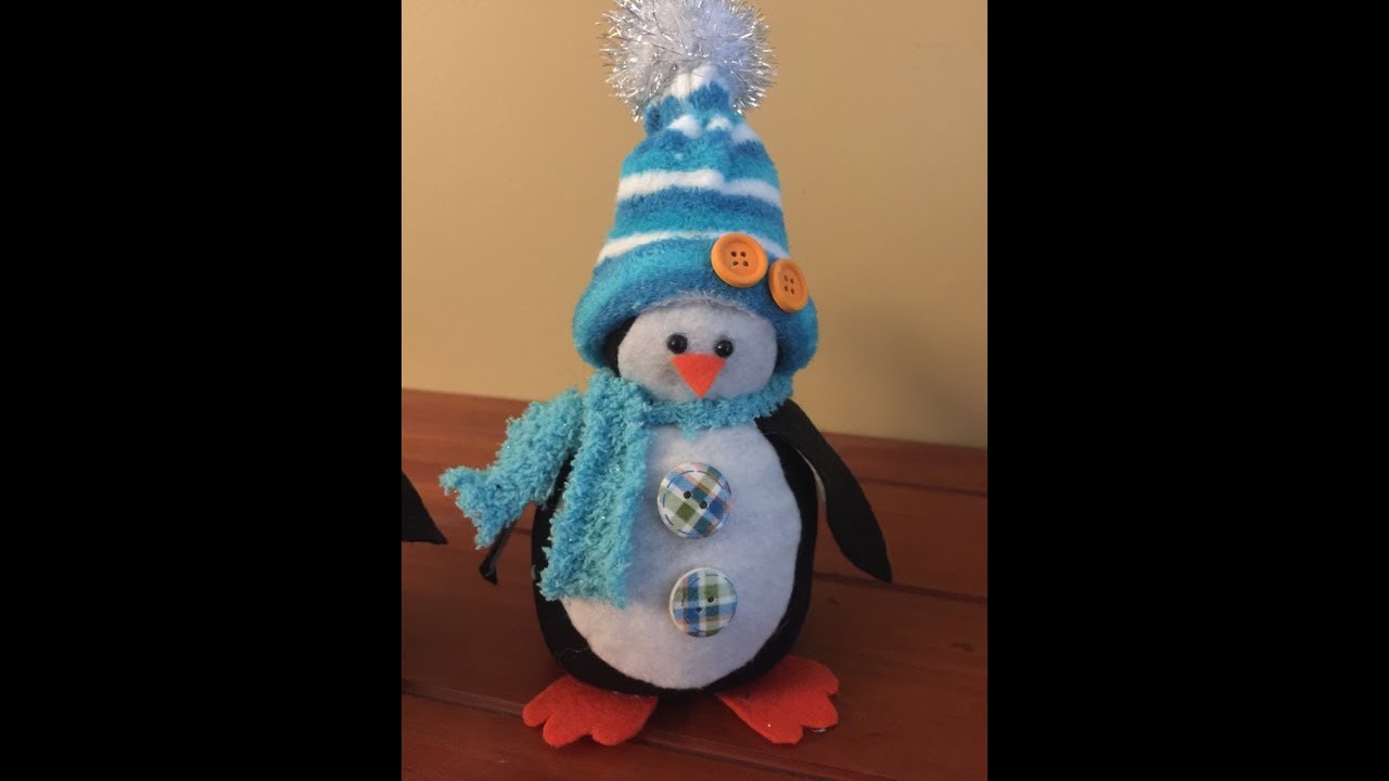 Sock penguin & Santa (previously live)