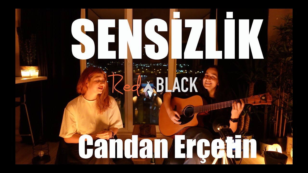 Sensizlik Rednblack Cover ( Candan Erçetin )