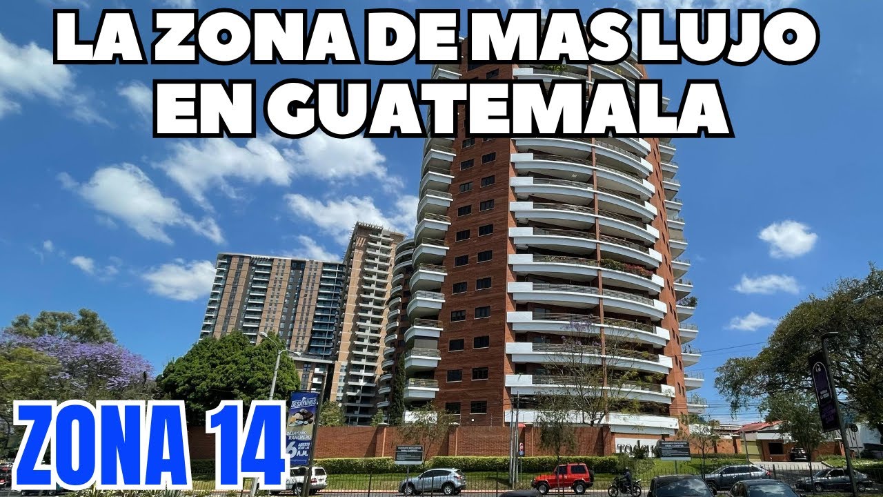 ASI ES LA ZONA DE MAS LUJO EN GUATEMALA | Zona 14