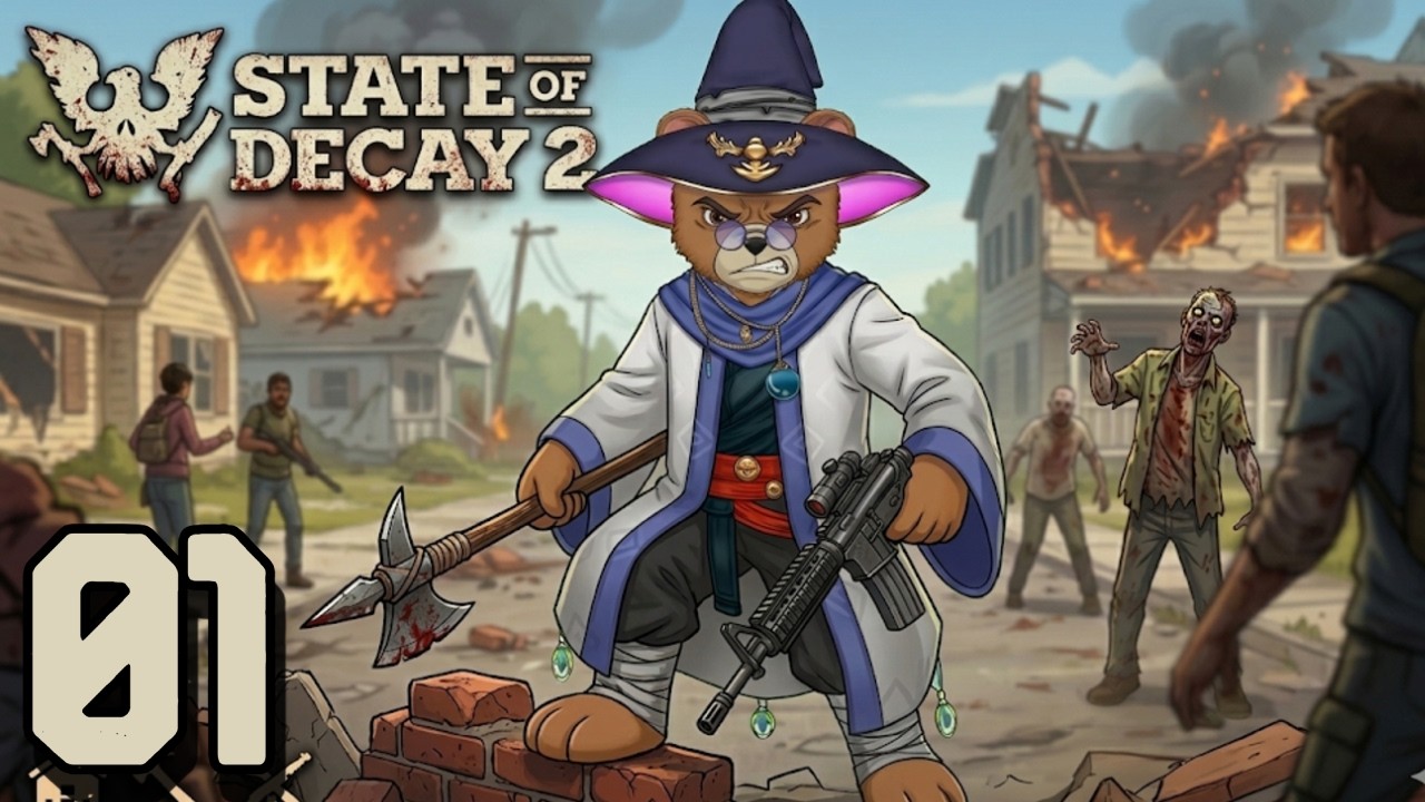 AGORA A JORNADA É COOPERATIVA - State of Decay 2 ft. Hiuno - Gameplay PT-BR - INICIO