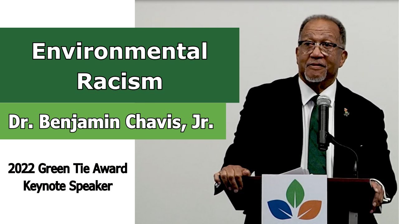 Dr  Benjamin Chavis, Jr. The 2022 NCLCV Green Tie Awards Keynote Speaker
