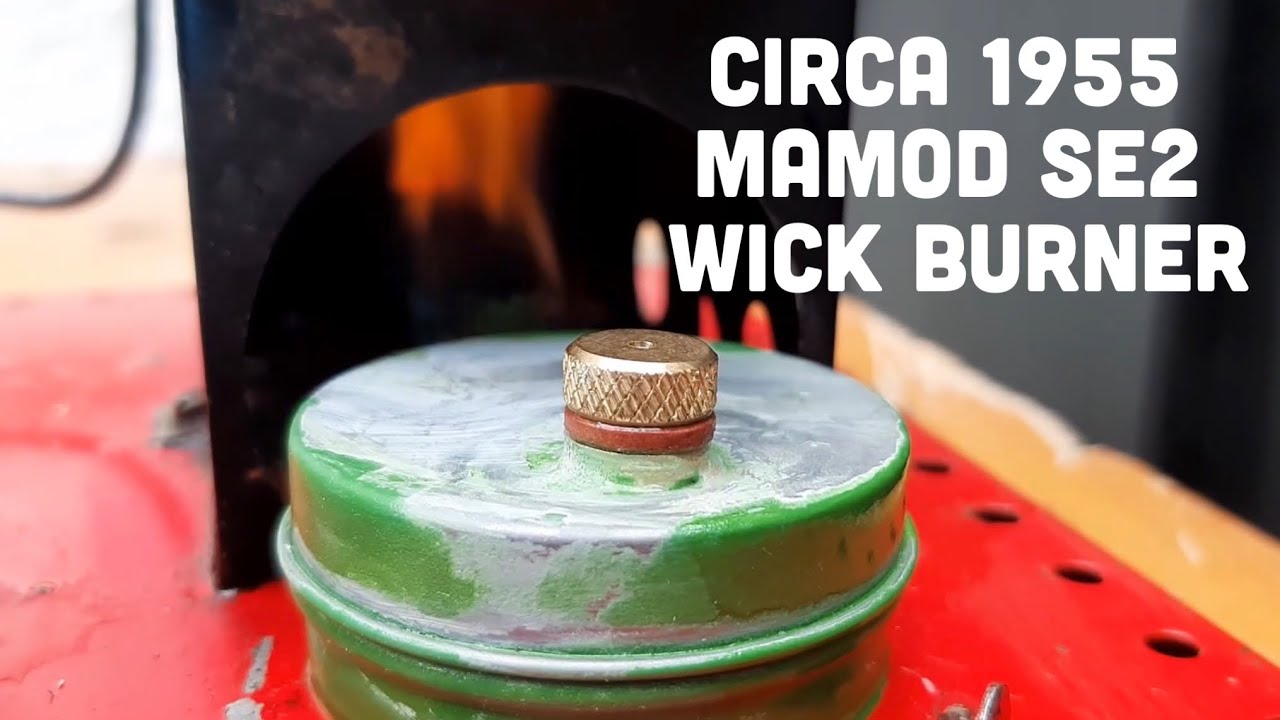 Circa 1955 Mamod SE2 Wick Burner - First Run