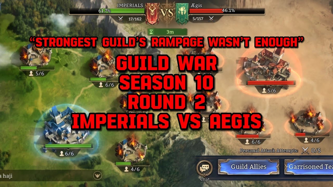 GVG S10 RD2 IMPERIALS VS AEGIS | WATCHER OF REALMS