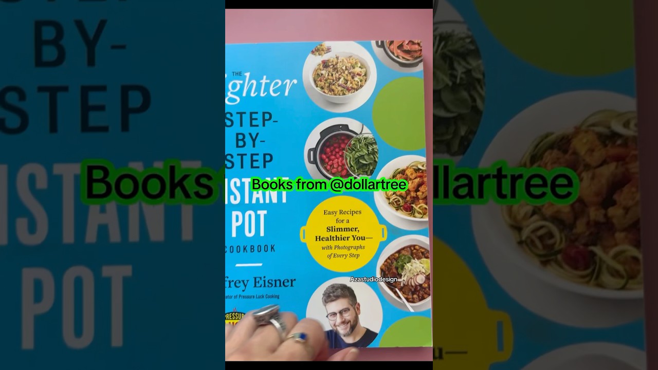 Books from #dollartree #booktok #azastudiodesign #booktube #cookbook #cooking #shorts #flipthrough