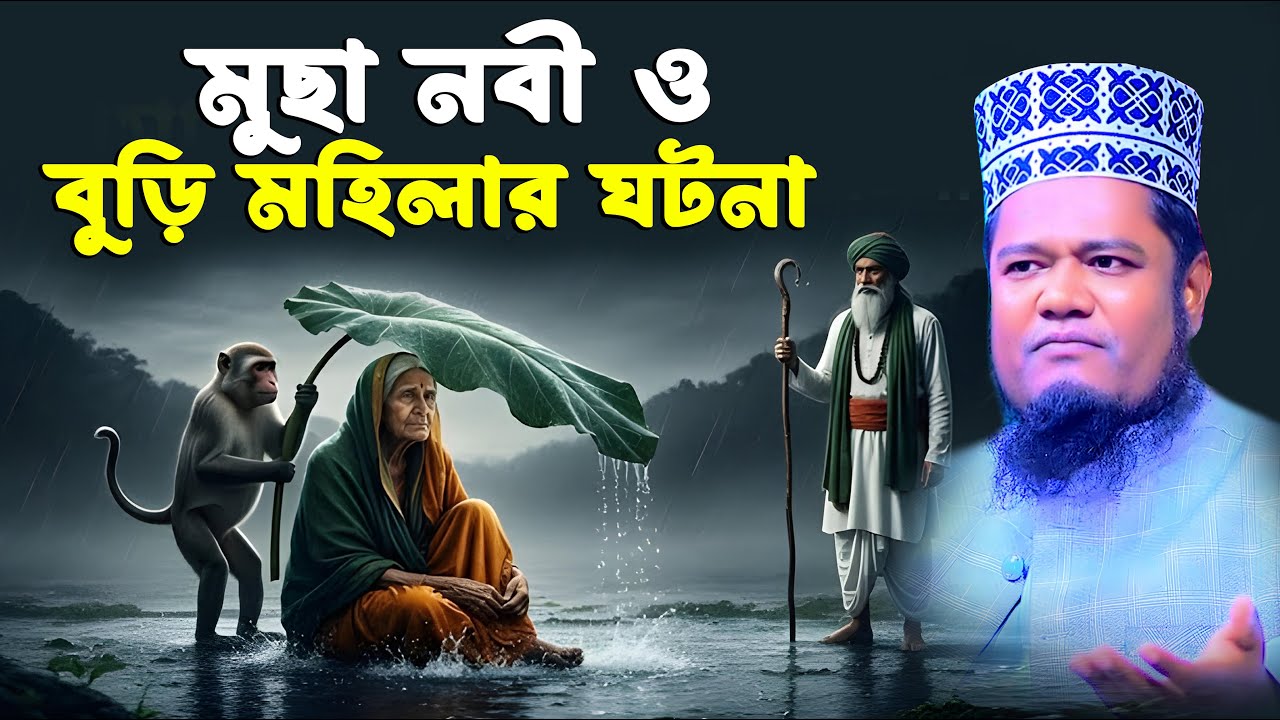 মুছা নবী ও বুড়ি মহিলার ঘটনা । রুহুল আমিন সিদ্দিকী নতুন ওয়াজ