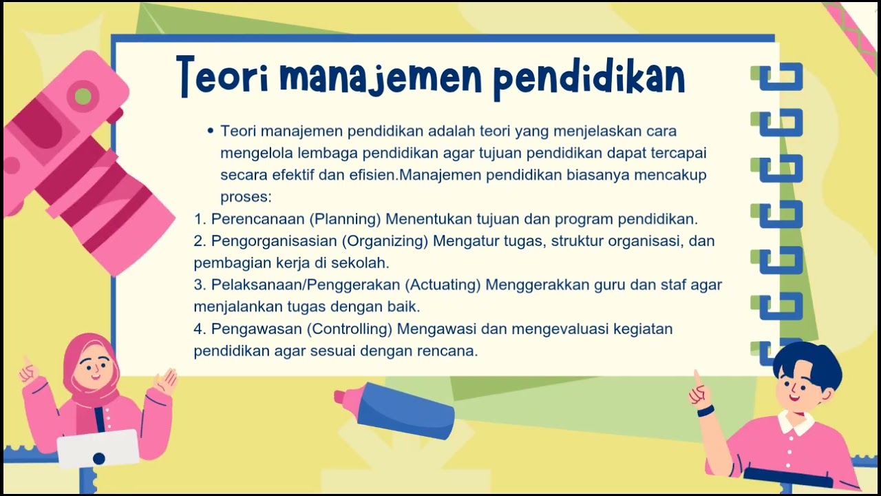 Filsafat Pendidikan dan Teori Manajemen Pendidikan 