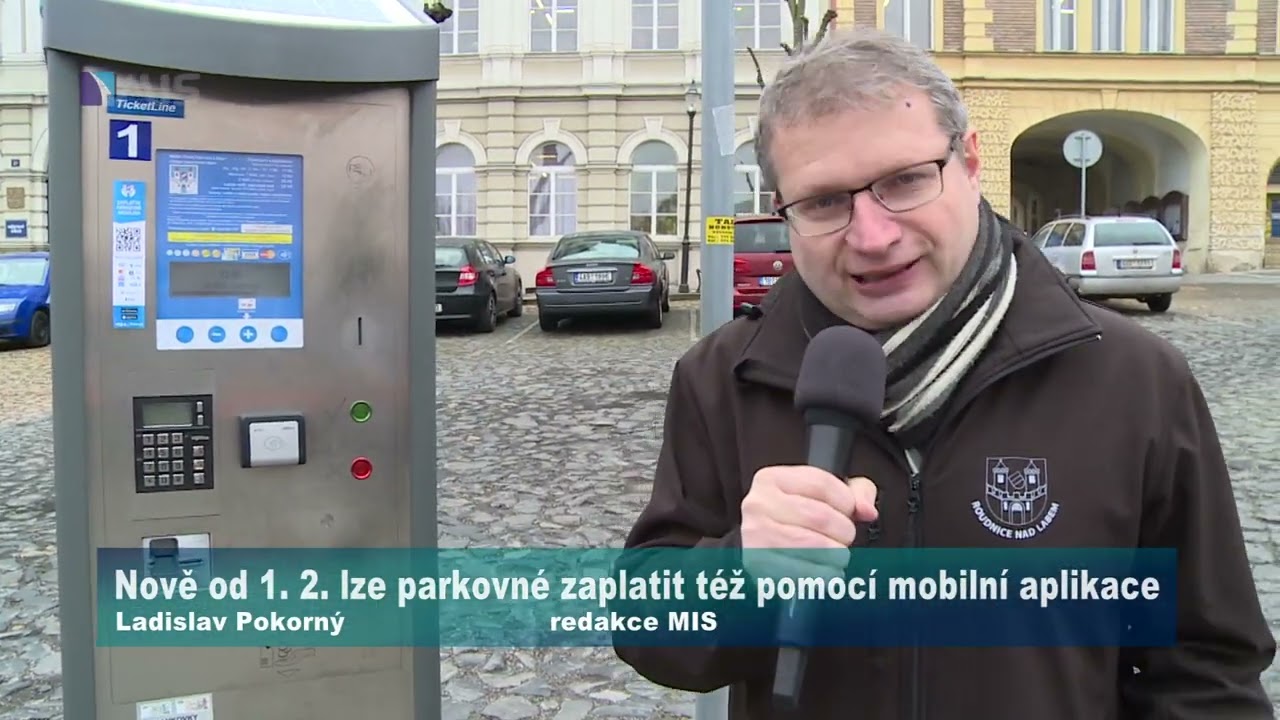 Platba parkovného mobilem ...