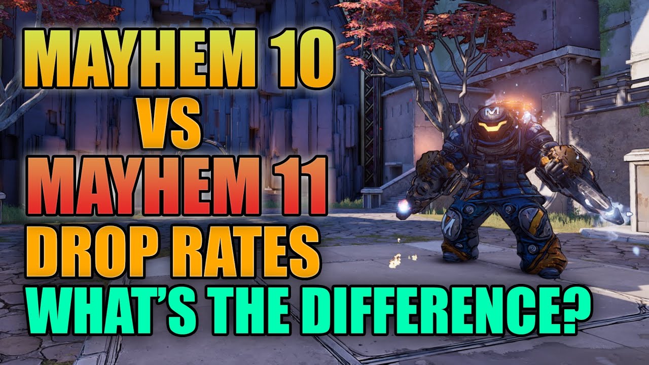 Borderlands 3 | Testing Mayhem 10 vs Mayhem 11 Drop Rates - What's the Difference?