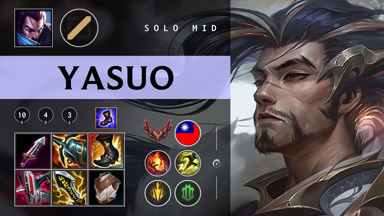 Yasuo Mid vs Yone - TW Grandmaster Patch 26.03