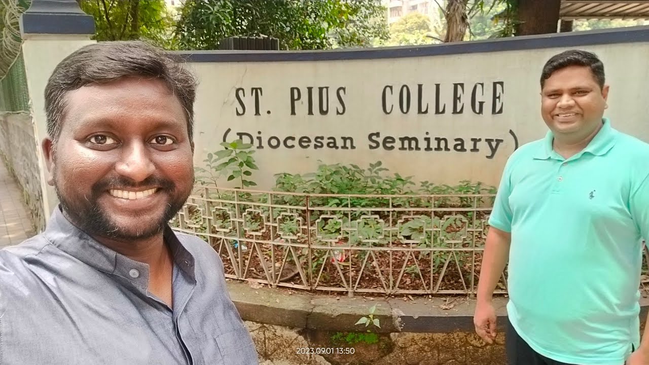 Visit to St. Pius X College, Diocesan Seminary @ Goregaon East, Mumbai - 1 Sept 2023