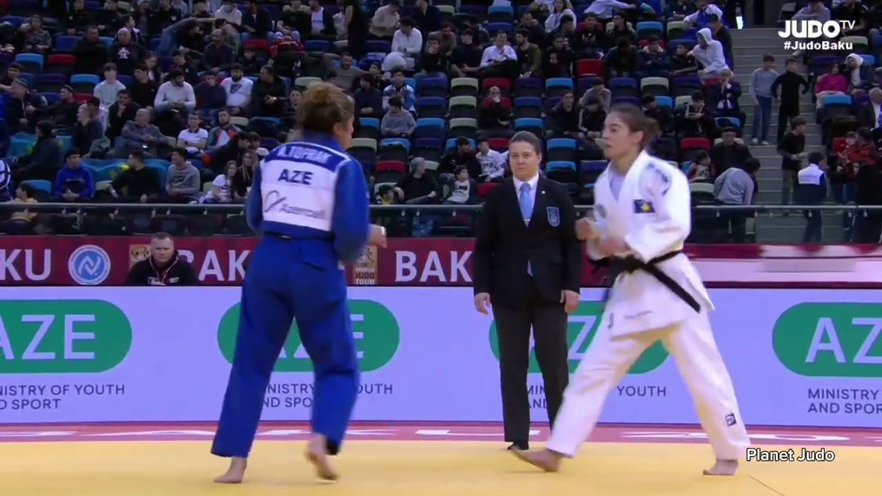 Nora GJAKOVA 🇽🇰 🆚️ Acelya TOPRAK 🇦🇿 | 2 раунд/-57кг | Большой Шлем Баку 2024