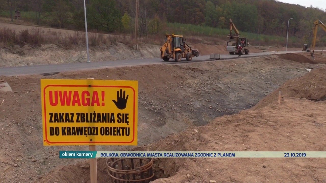BOLKÓW. Obwodnica miasta zgodnie z planem