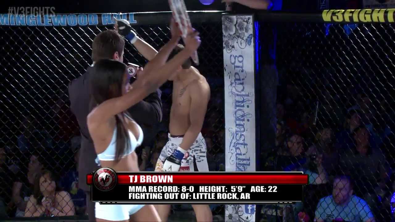 V3FIGHTS: TJ Brown vs Jesse James Wallace