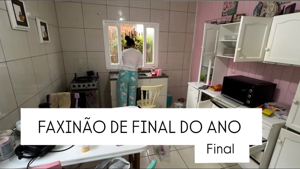 ACABEI O FAXINÃO - JÁ ESTAMOS NA CASA DA MINHA MÃE 