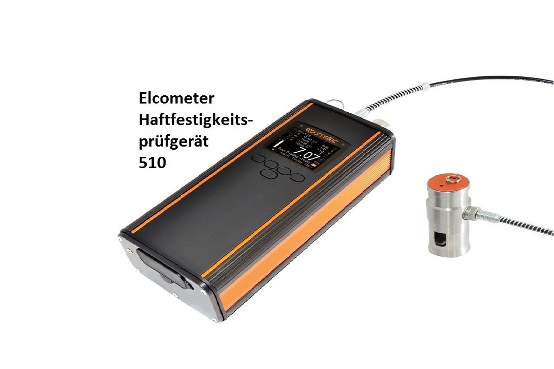 Elcometer 510 Automatisches Haftfestigkeitsprüfgerät gemäß ISO 4624 --www.elcometer.de--