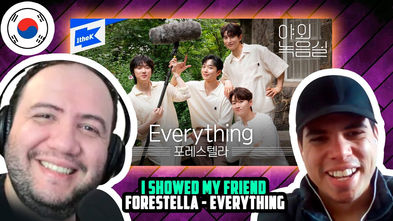🇰🇷 I SHOWED MY FRIEND FORESTELLA 포레스텔라 - Everything｜야외녹음실｜Beyond the Studio｜TEACHER PAUL REACTS
