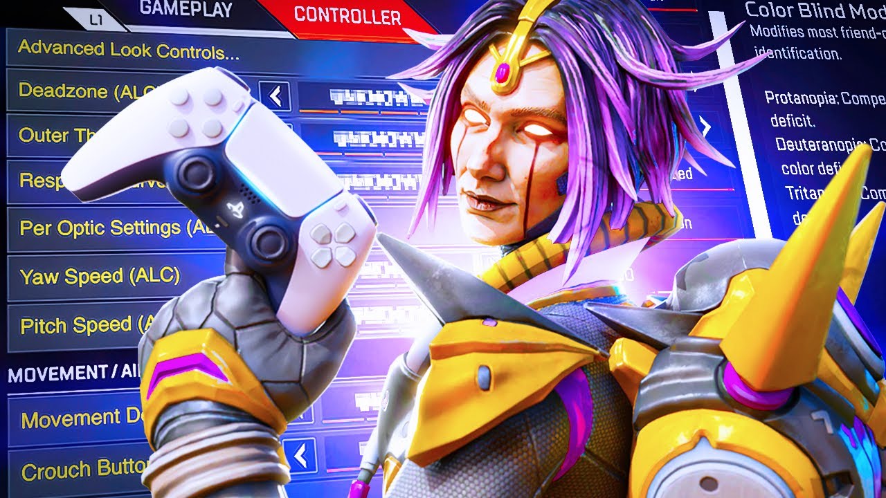 Best Controller Settings & Reticle In Season 13 (Apex Legends)