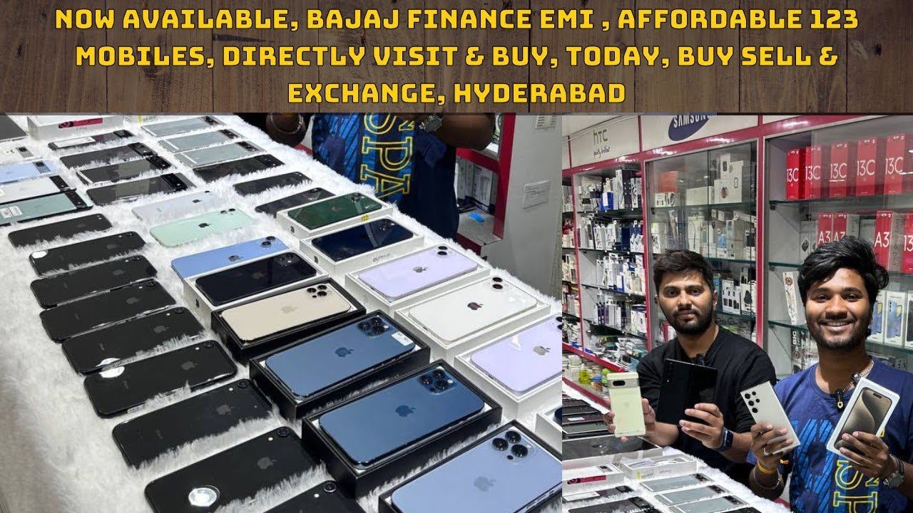 Second’s hand iphone & android mobiles Hyderabad || only @123mobiles || crazy deals
